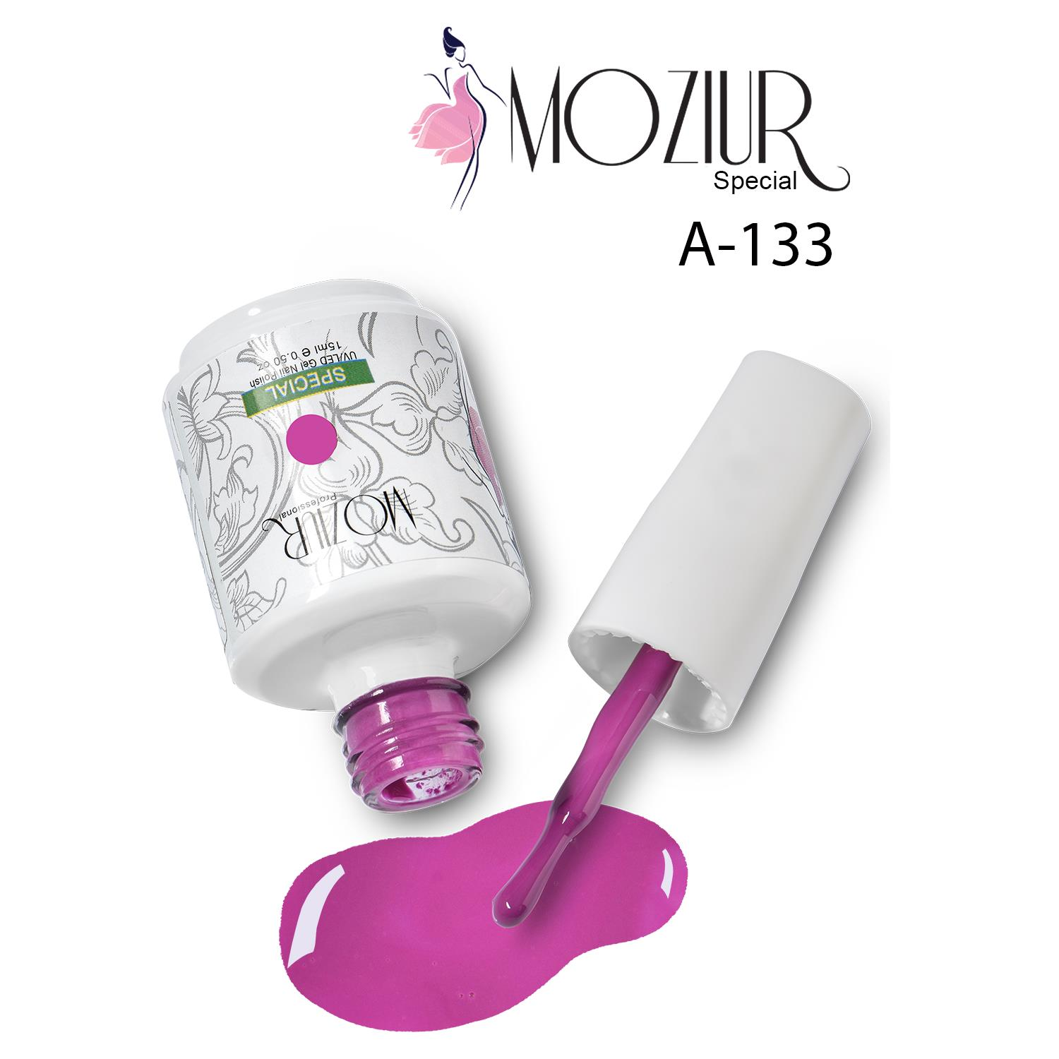 MOZIUR UV Led Kalıcı Oje 15ml A133