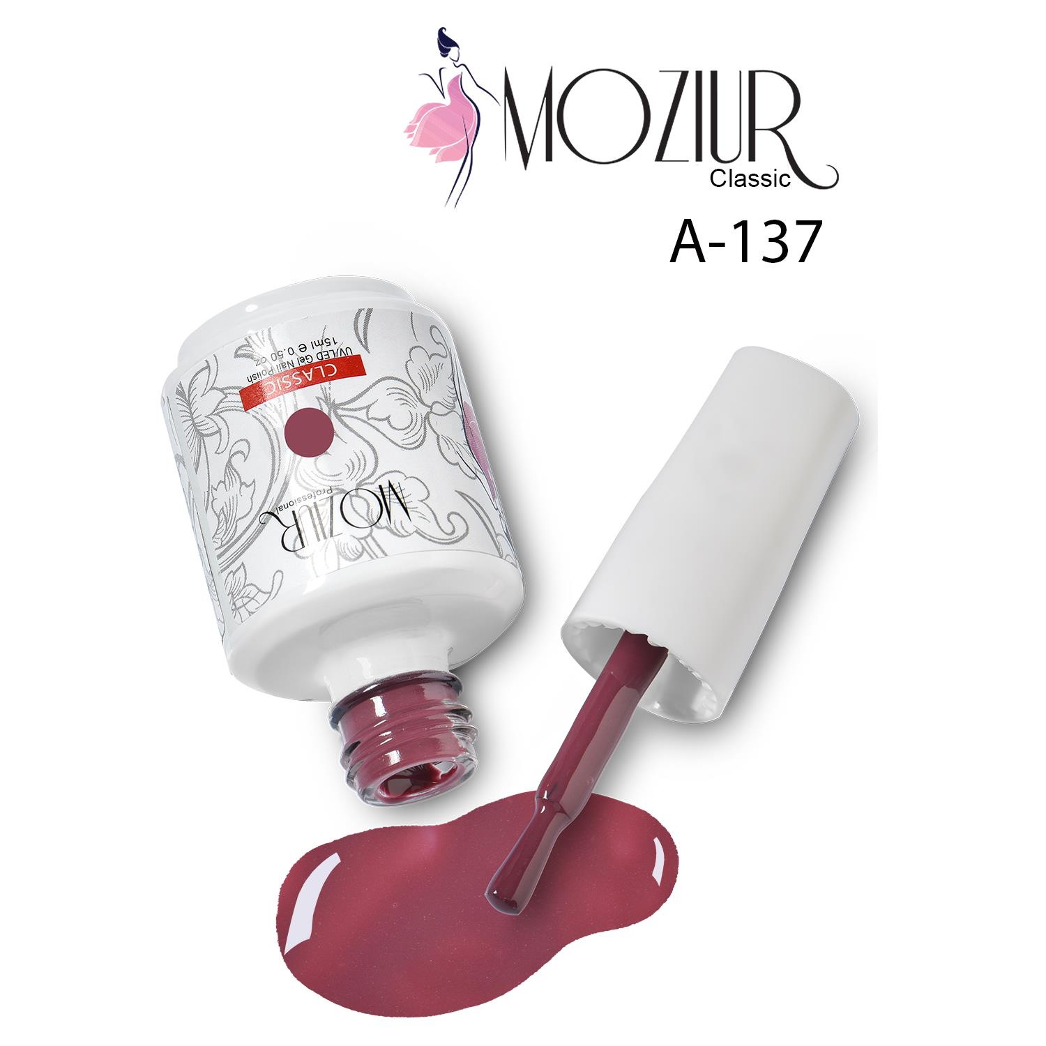 MOZIUR UV Led Kalıcı Oje 15ml A137