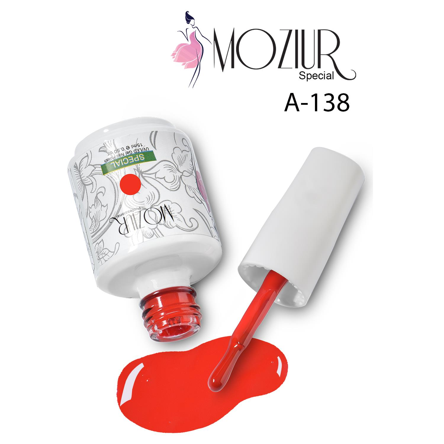 MOZIUR UV Led Kalıcı Oje 15ml A138