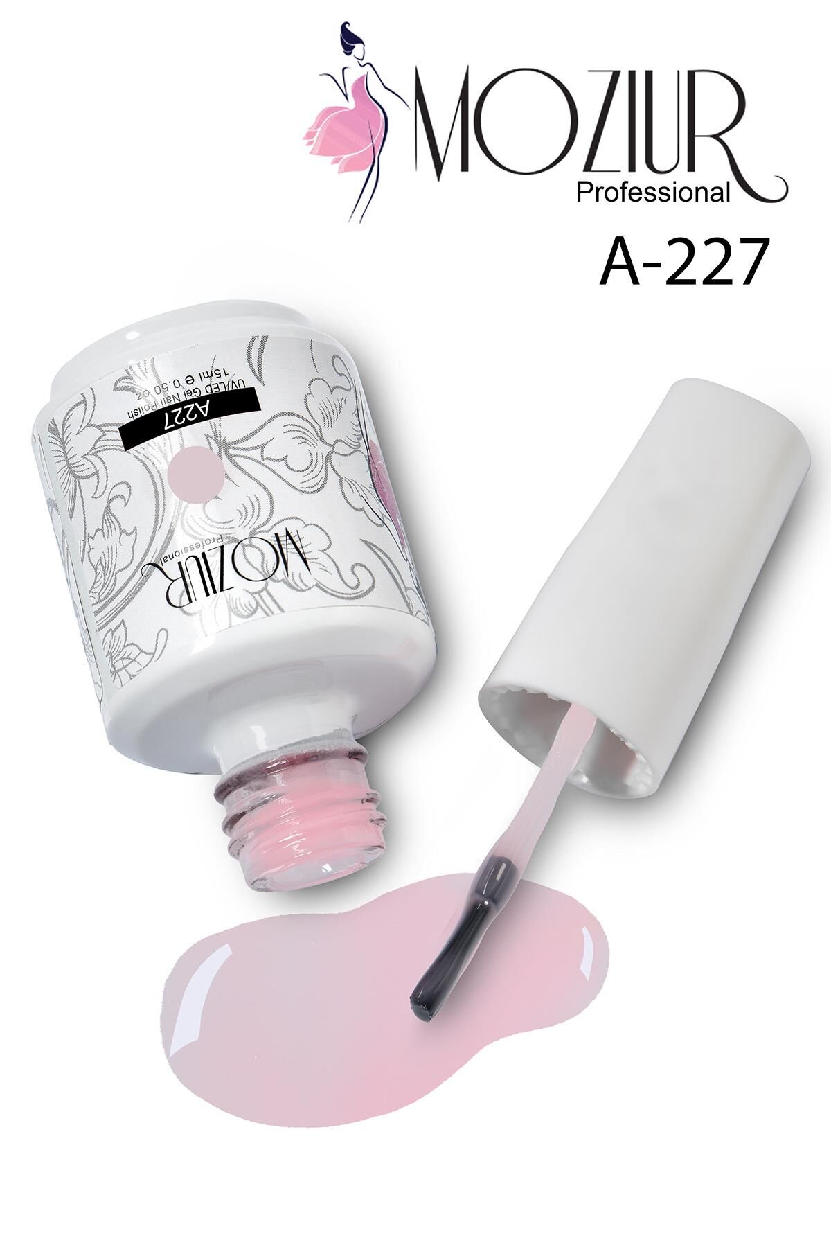 MOZIUR UV Led Kalıcı Oje 15ml A227