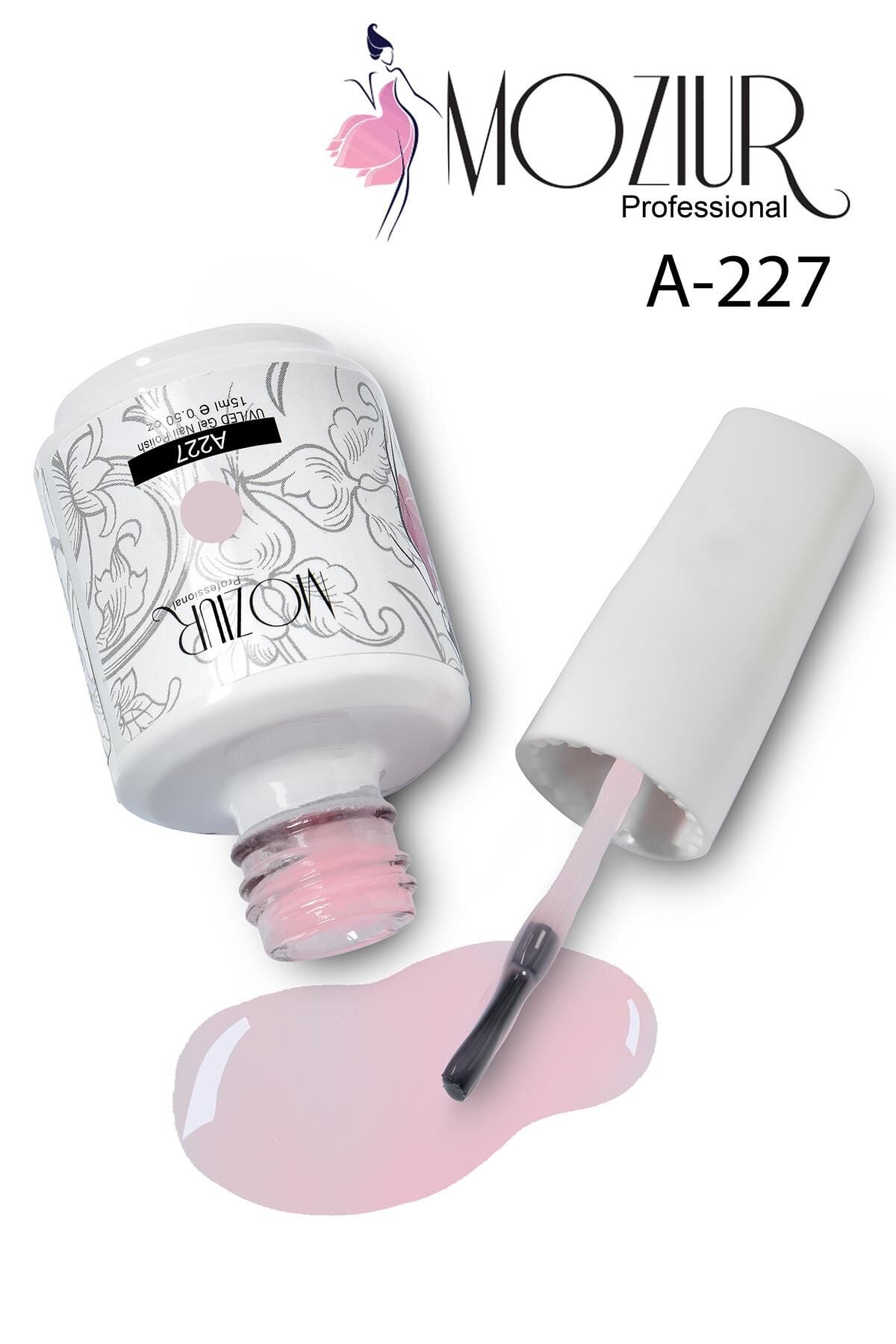 MOZIUR UV Led Kalıcı Oje 15ml A227