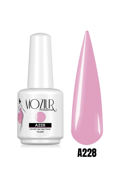 MOZIUR UV Led Kalıcı Oje 15ml A228