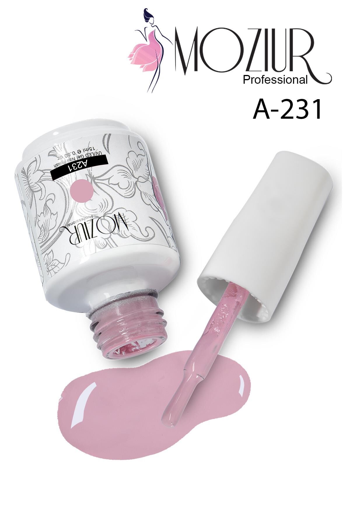 MOZIUR UV Led Kalıcı Oje 15ml A231