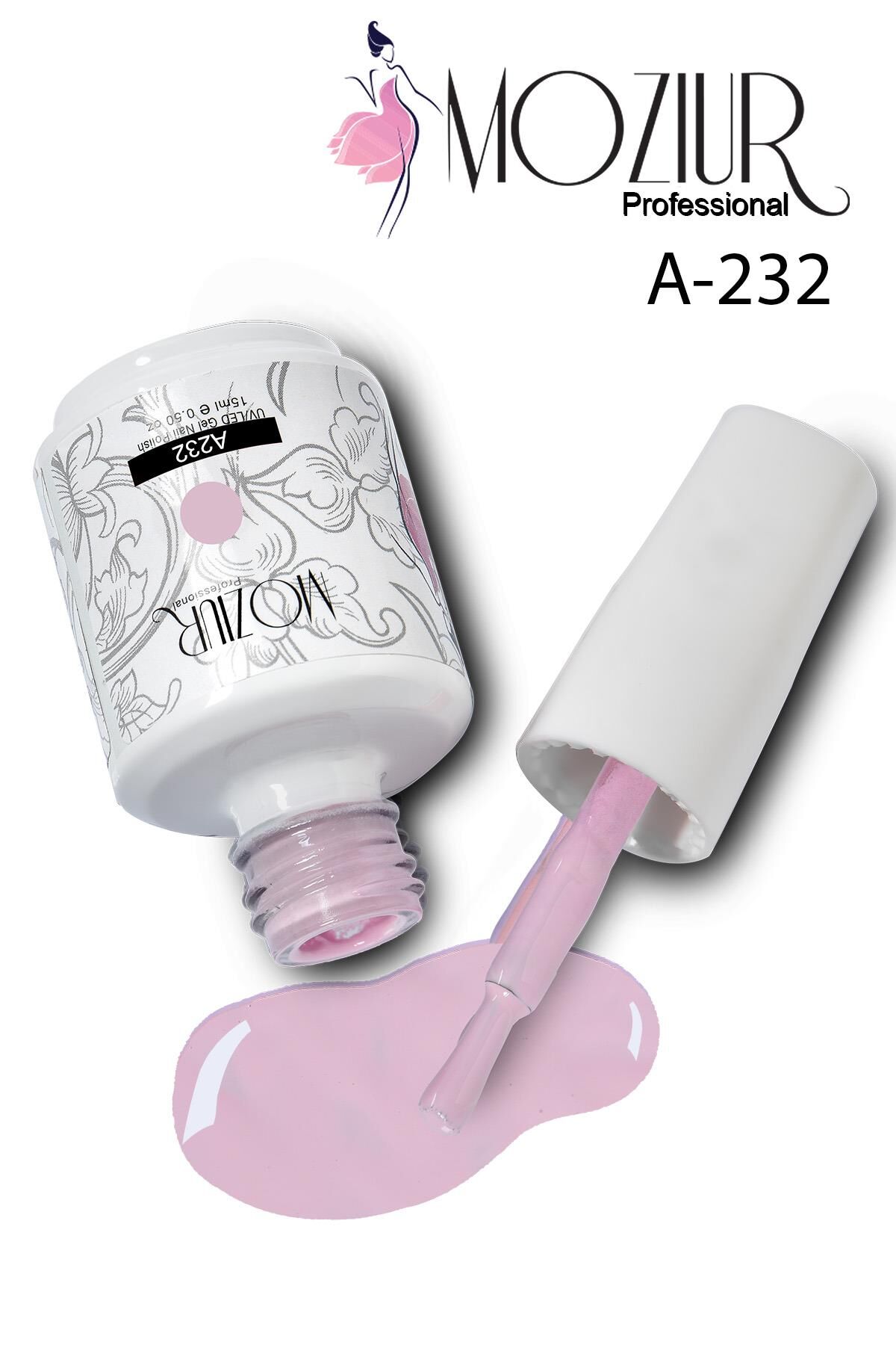 MOZIUR UV Led Kalıcı Oje 15ml A232