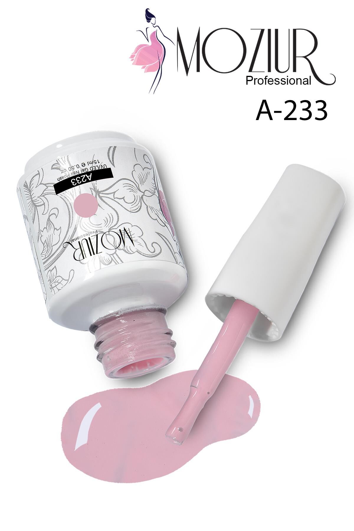 MOZIUR UV Led Kalıcı Oje 15ml A233