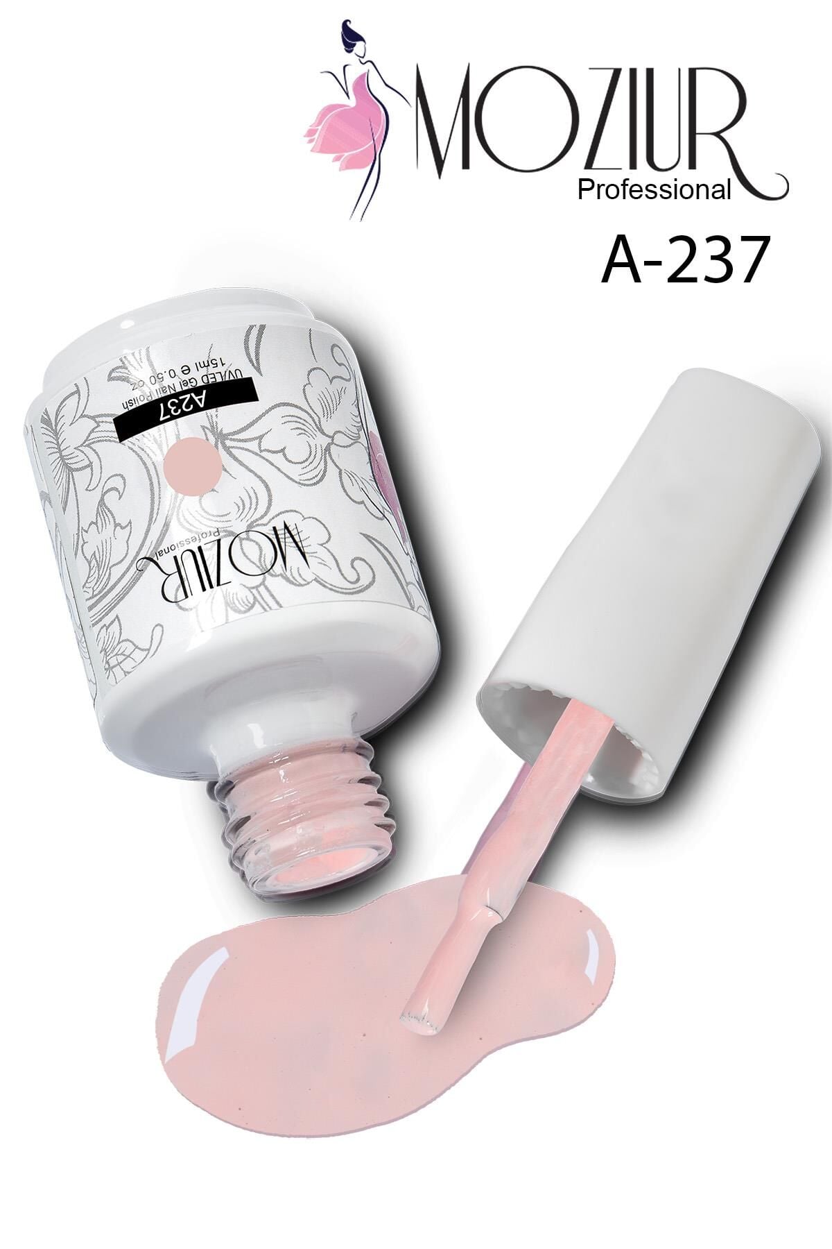 MOZIUR UV Led Kalıcı Oje 15ml A237