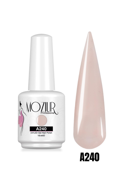 MOZIUR UV Led Kalıcı Oje 15ml A240
