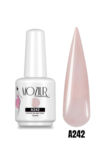 MOZIUR UV Led Kalıcı Oje 15ml A242