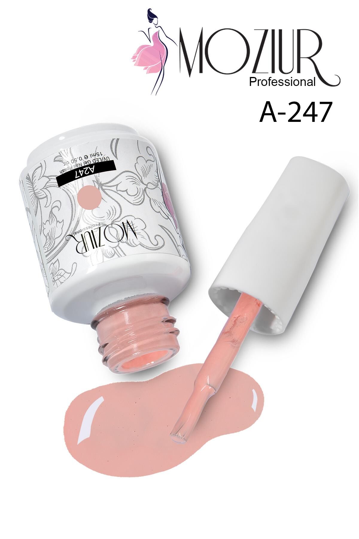 MOZIUR UV Led Kalıcı Oje 15ml A247
