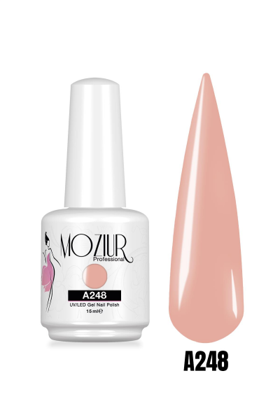 MOZIUR UV Led Kalıcı Oje 15ml A248
