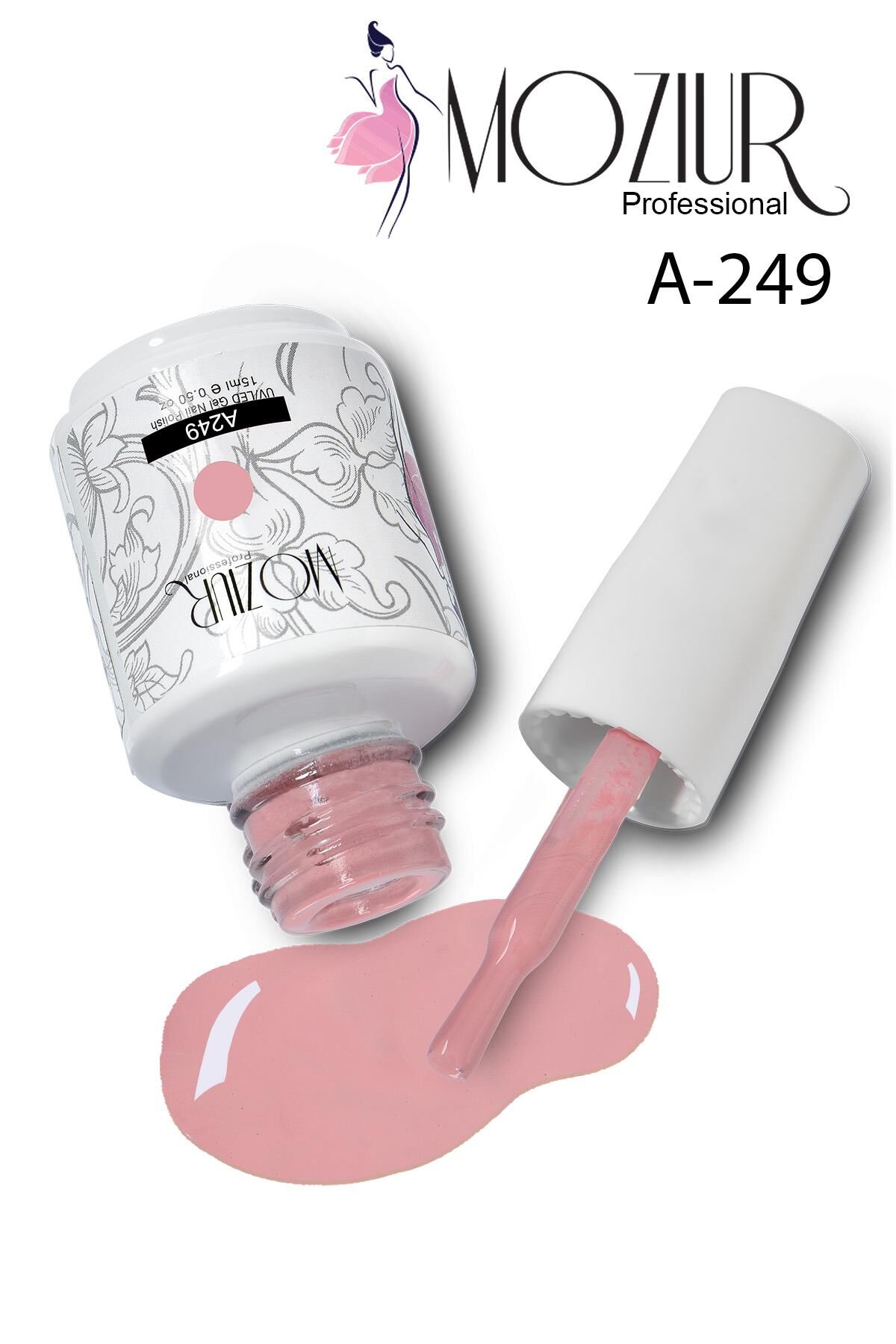 MOZIUR UV Led Kalıcı Oje 15ml A249