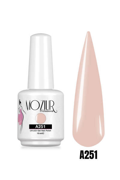 MOZIUR UV Led Kalıcı Oje 15ml A251