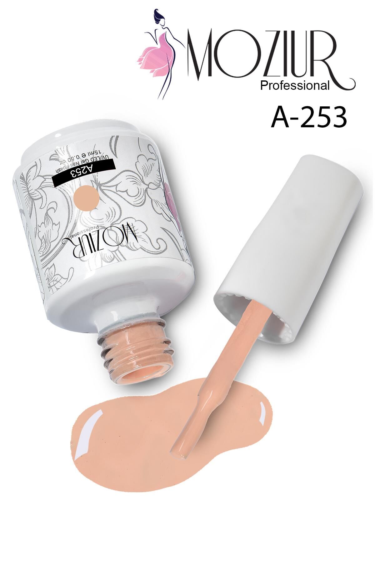 MOZIUR UV Led Kalıcı Oje 15ml A253