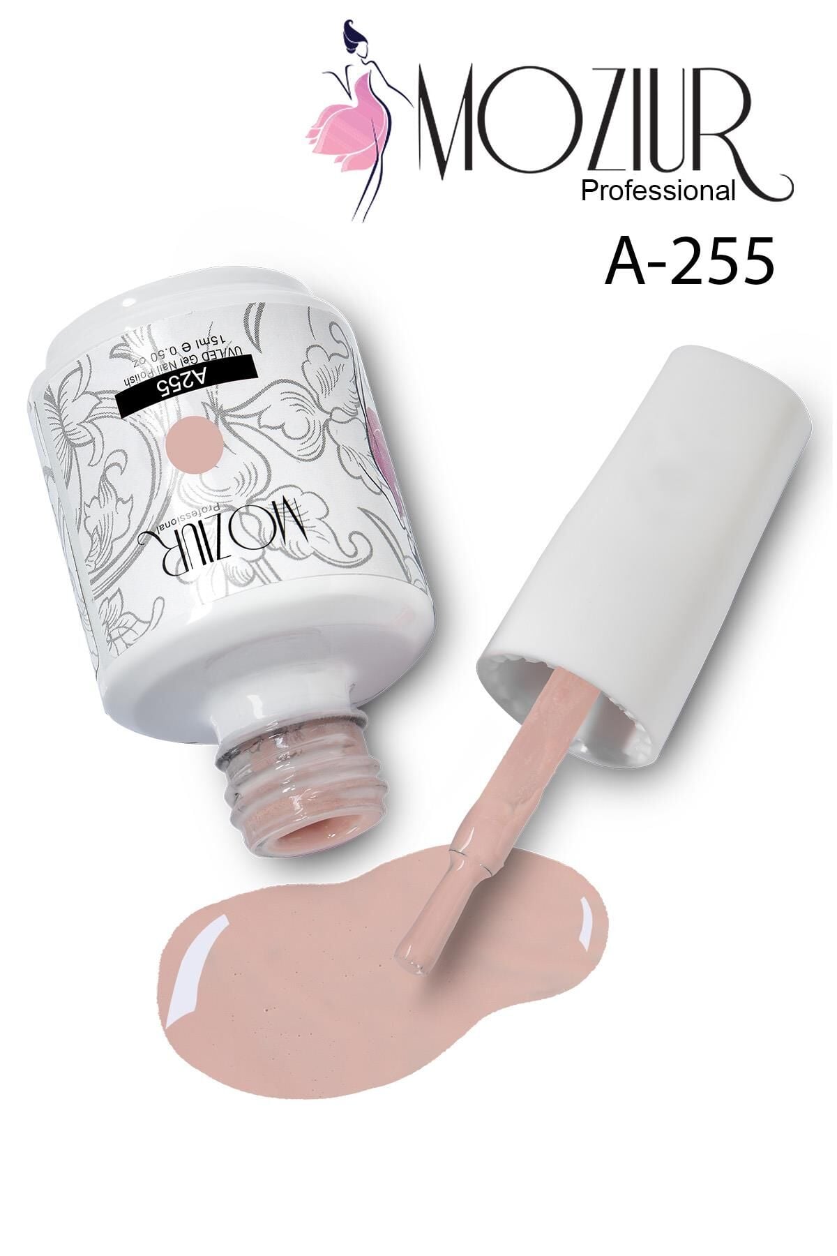MOZIUR UV Led Kalıcı Oje 15ml A255