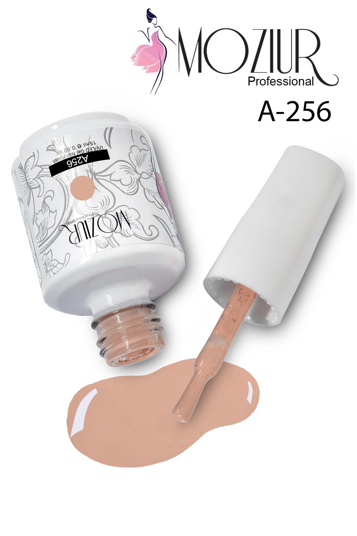 MOZIUR UV Led Kalıcı Oje 15ml A256