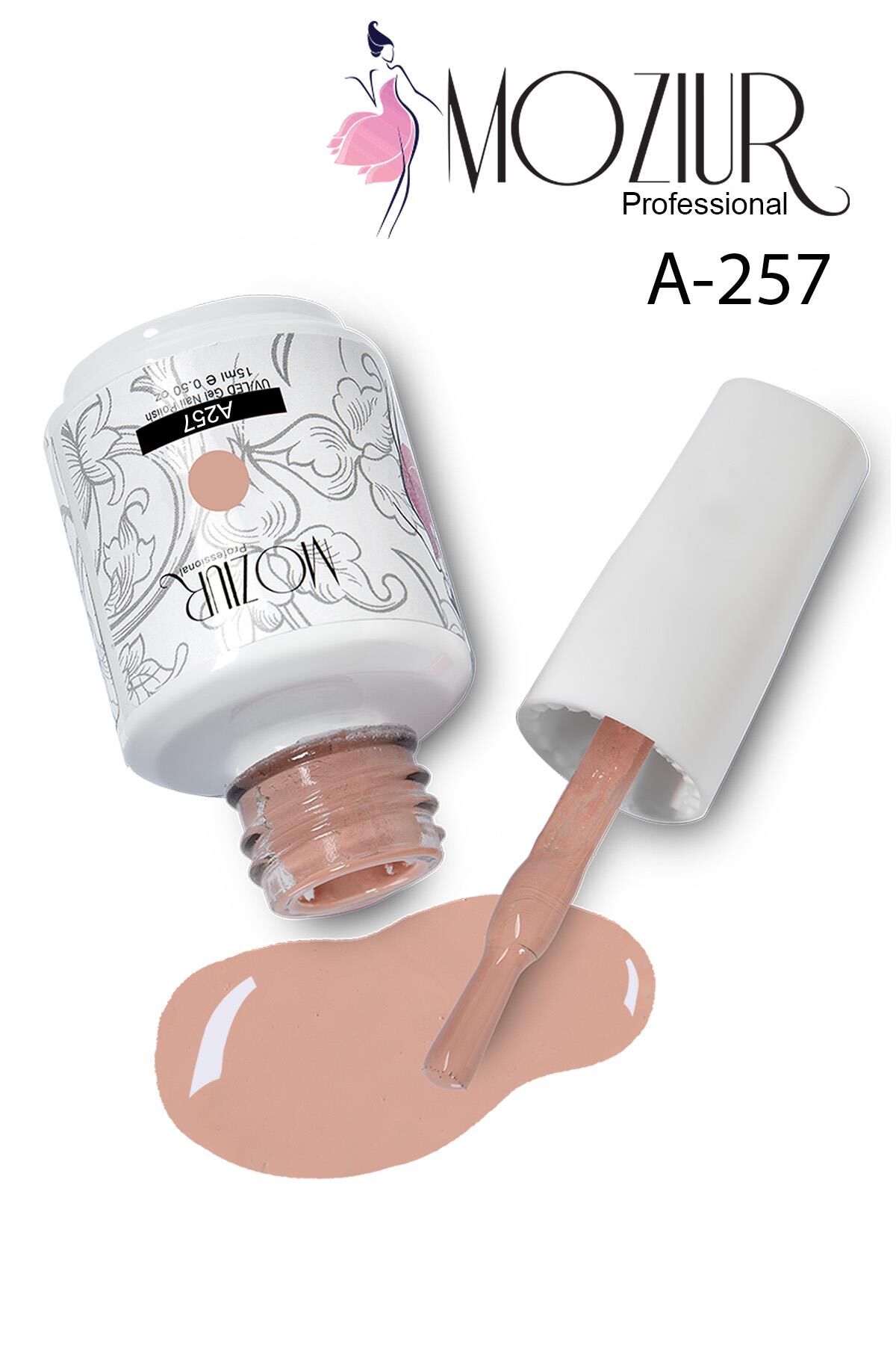 MOZIUR UV Led Kalıcı Oje 15ml A257