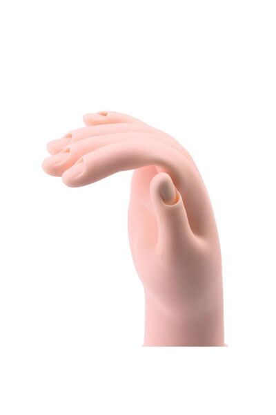 Protez Tırnak Kalıcı Oje Eğitim Model Eli