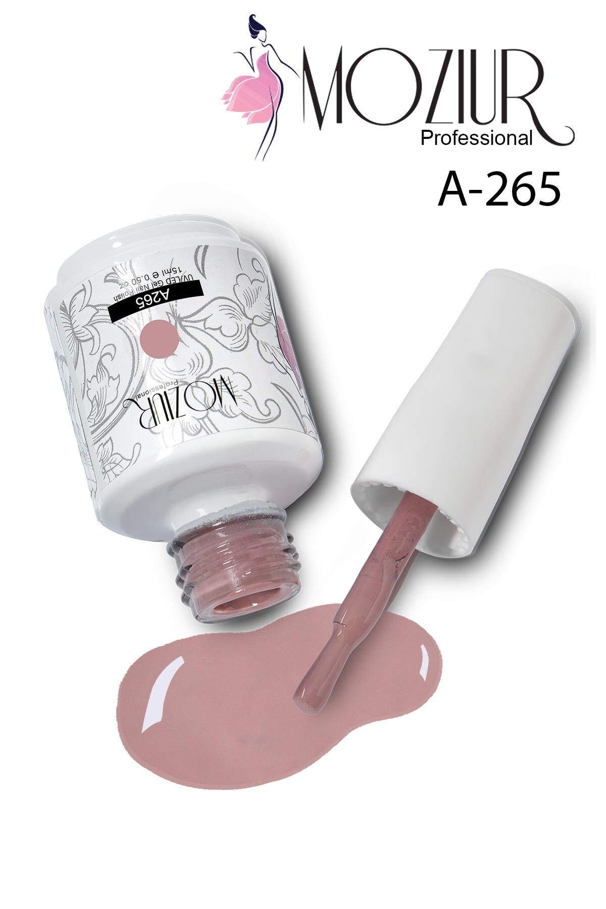 MOZIUR UV Led Kalıcı Oje 15ml A265
