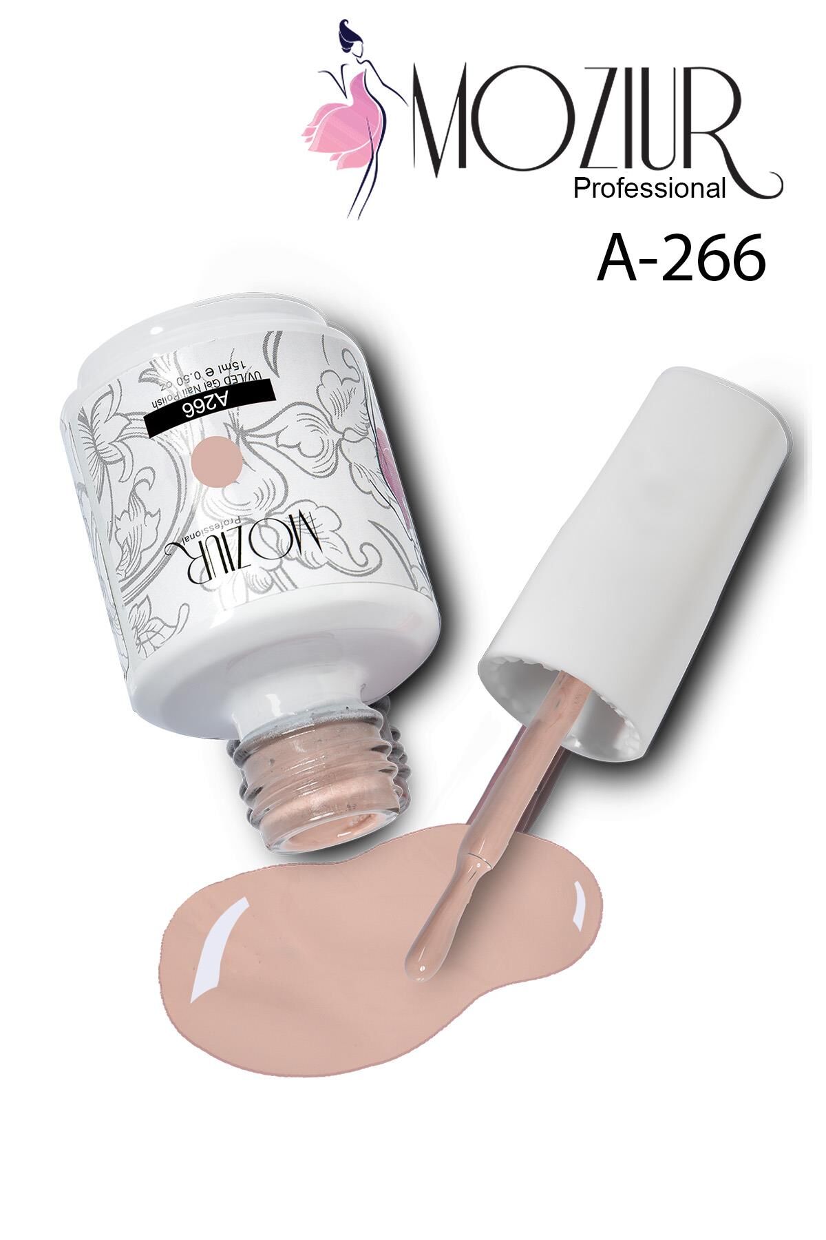 MOZIUR UV Led Kalıcı Oje 15ml A266