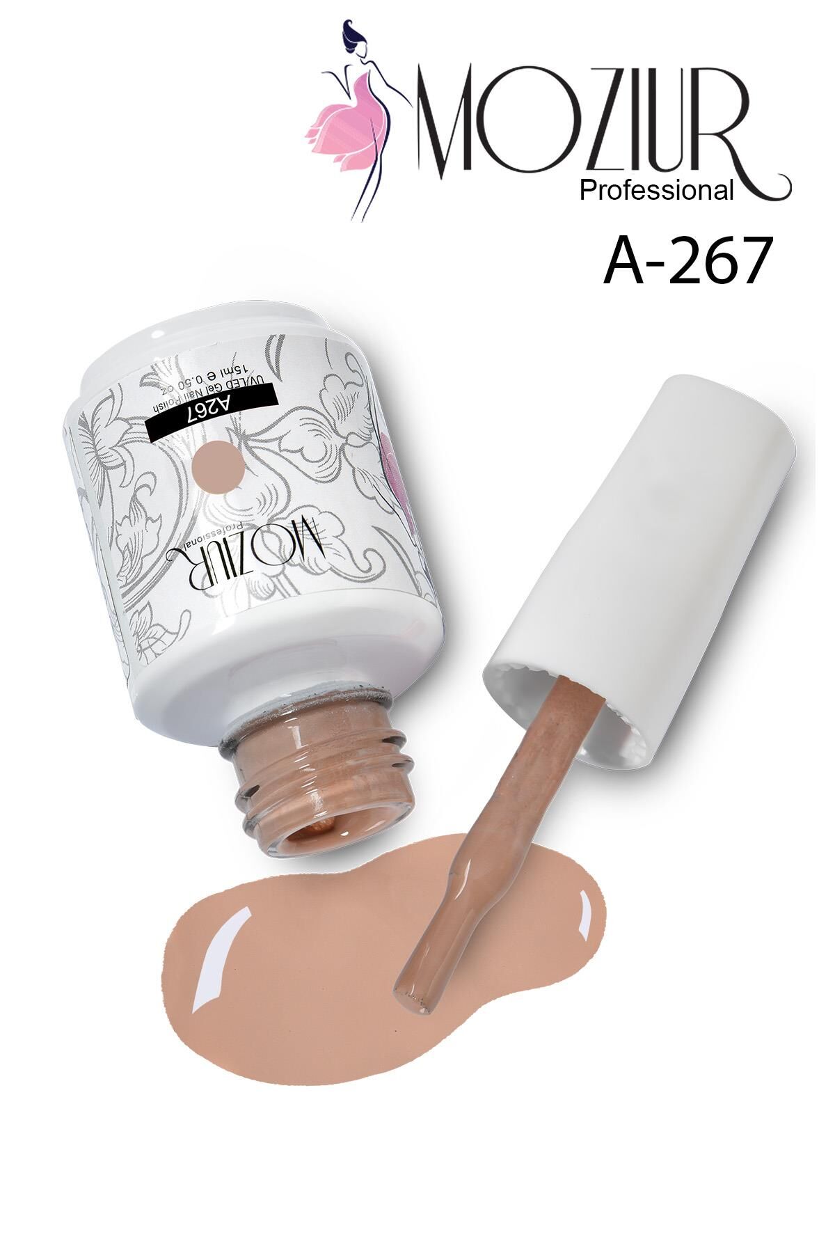 MOZIUR UV Led Kalıcı Oje 15ml A267