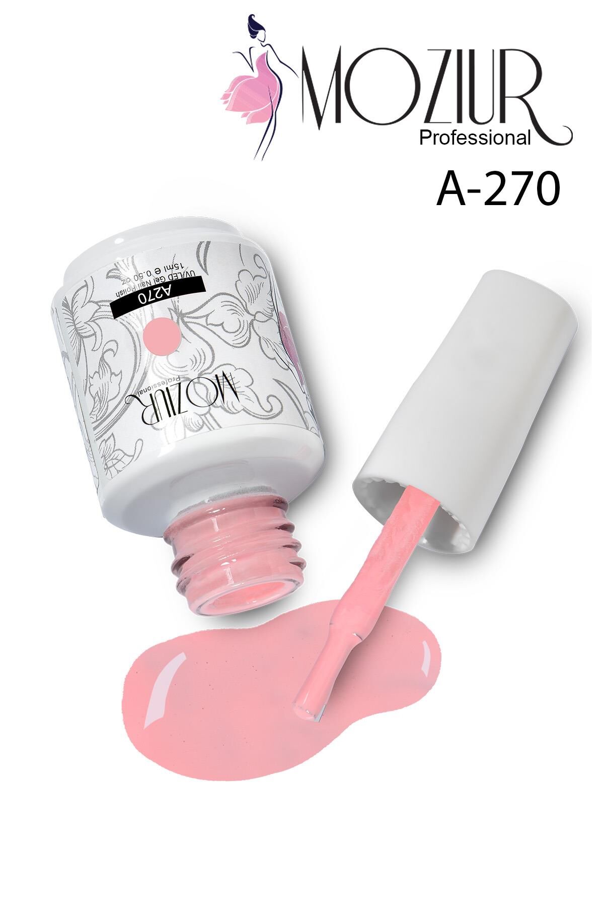 MOZIUR UV Led Kalıcı Oje 15ml A270