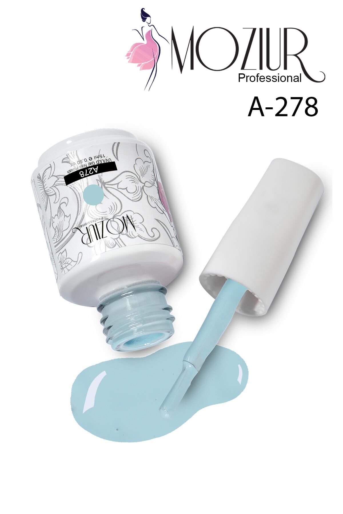 MOZIUR UV Led Kalıcı Oje 15ml A278