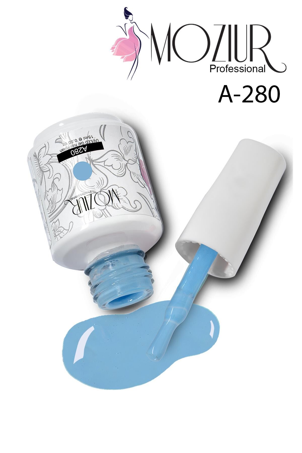MOZIUR UV Led Kalıcı Oje 15ml A280