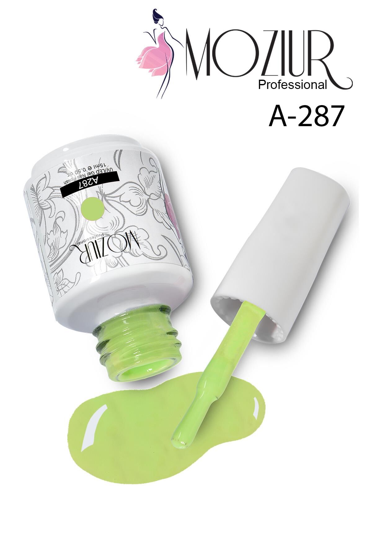 MOZIUR UV Led Kalıcı Oje 15ml A287
