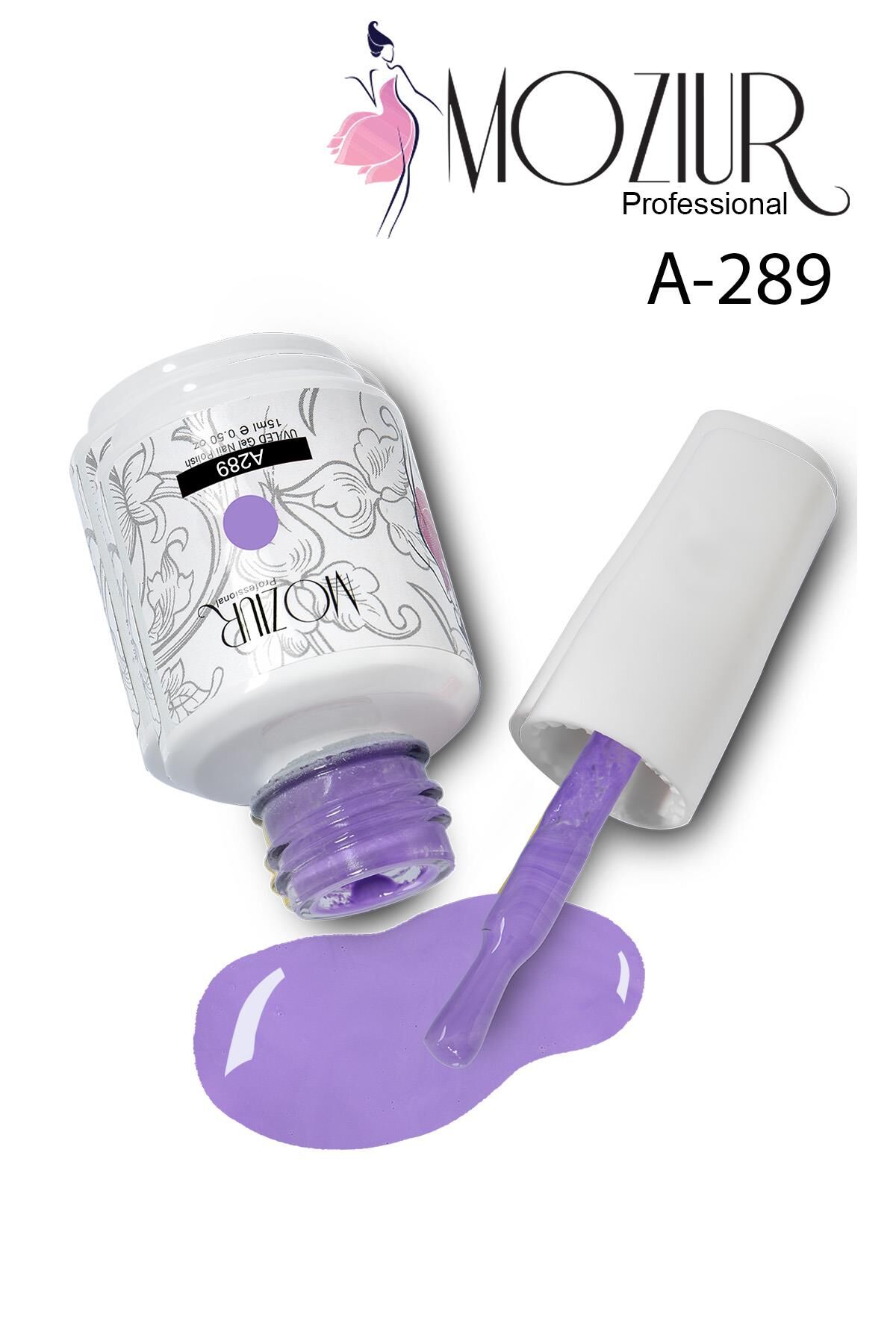 MOZIUR UV Led Kalıcı Oje 15ml A289