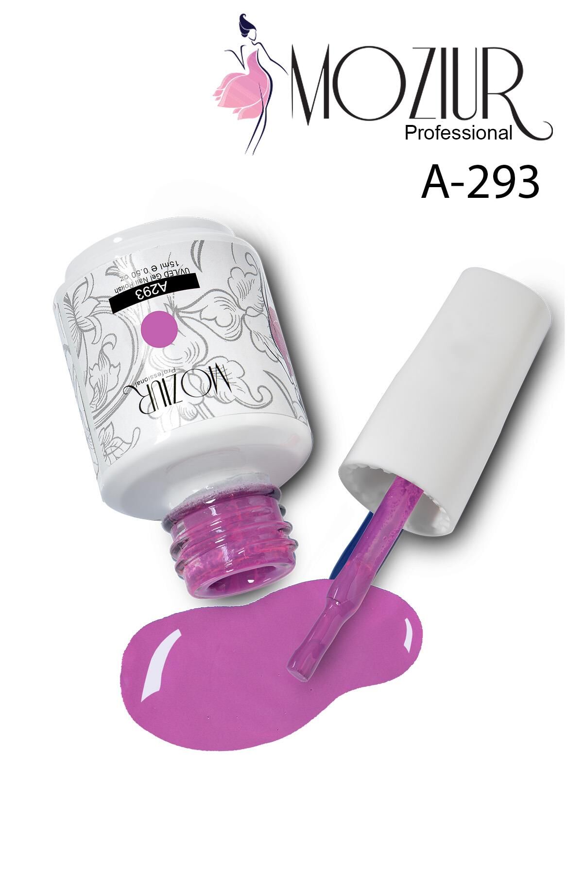 MOZIUR UV Led Kalıcı Oje 15ml A293