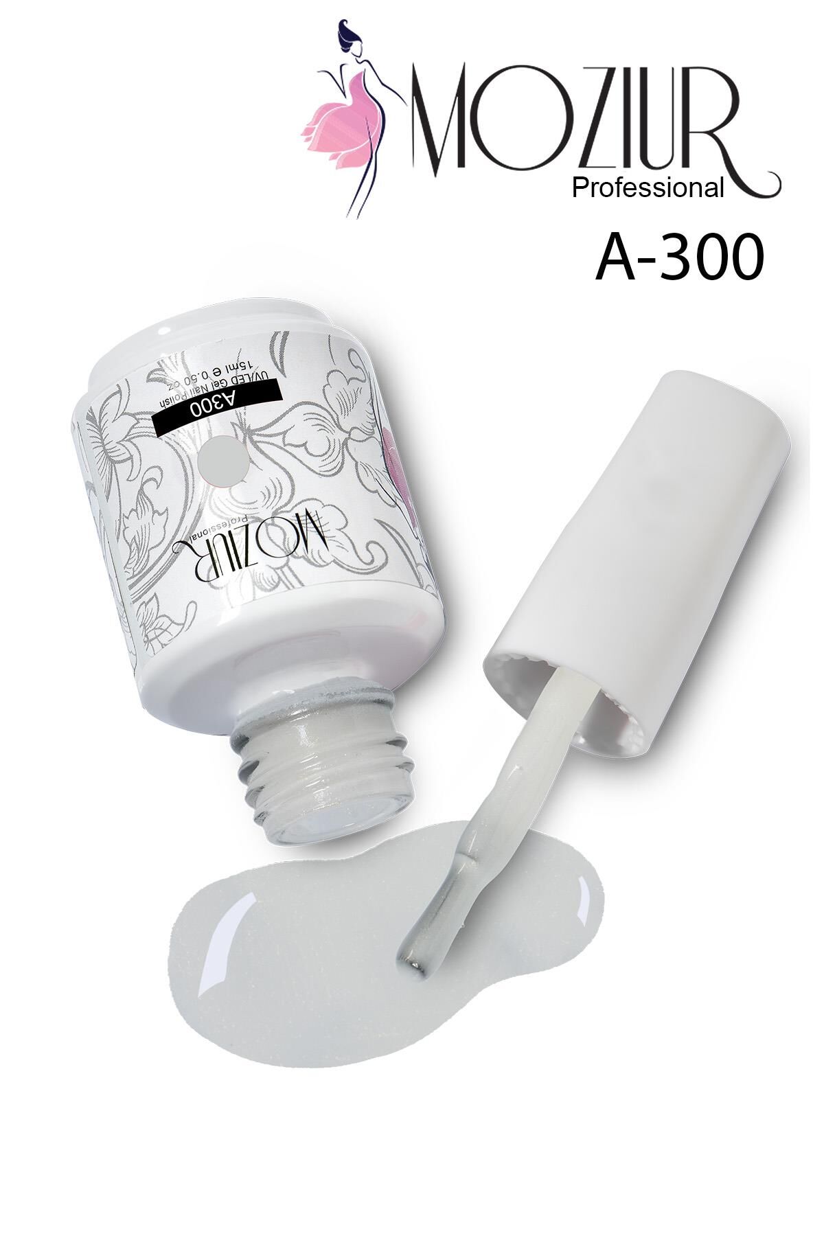 MOZIUR UV Led Kalıcı Oje 15ml A300