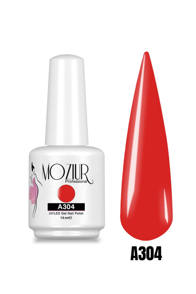 MOZIUR UV Led Kalıcı Oje 15ml A304