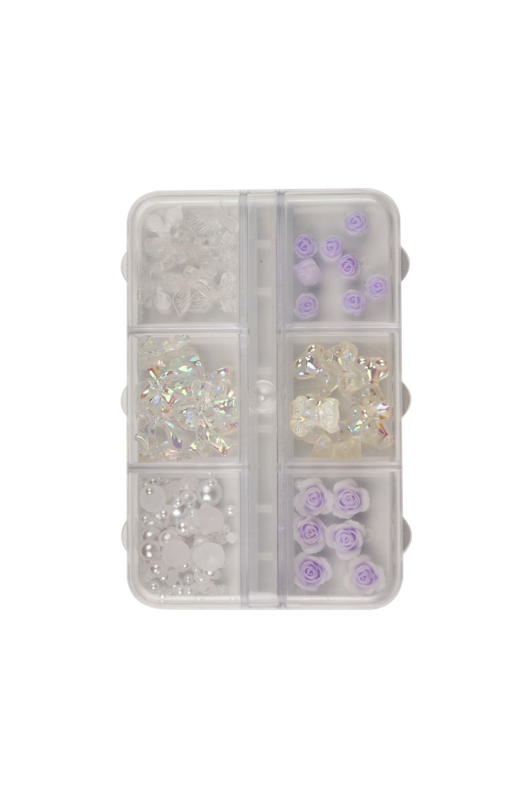 3D Tırnak Süsleri Kurdele-Çiçek Tırnak Charm