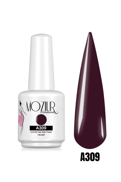MOZIUR UV Led Kalıcı Oje 15ml A309