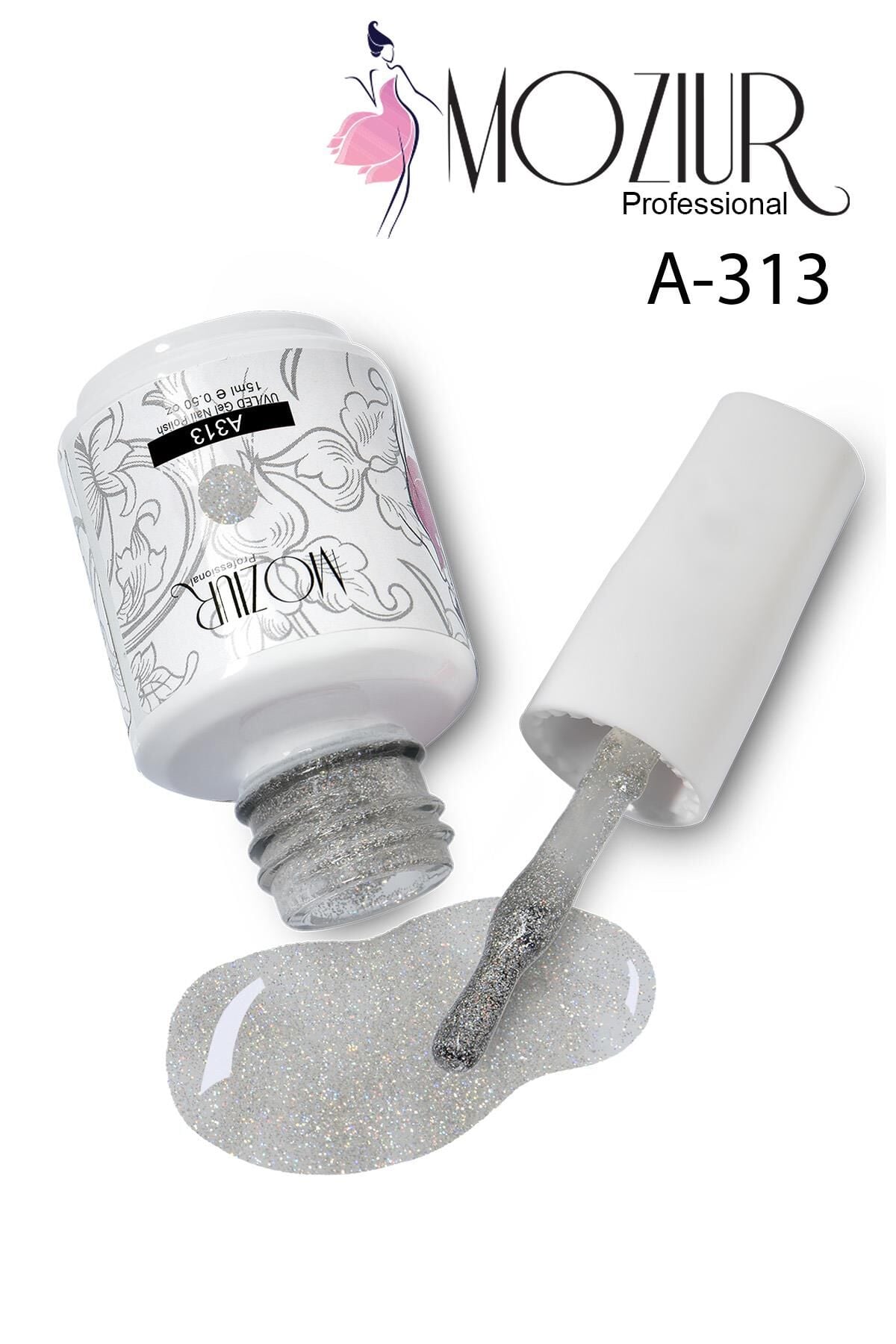 MOZIUR UV Led Kalıcı Oje 15ml A313