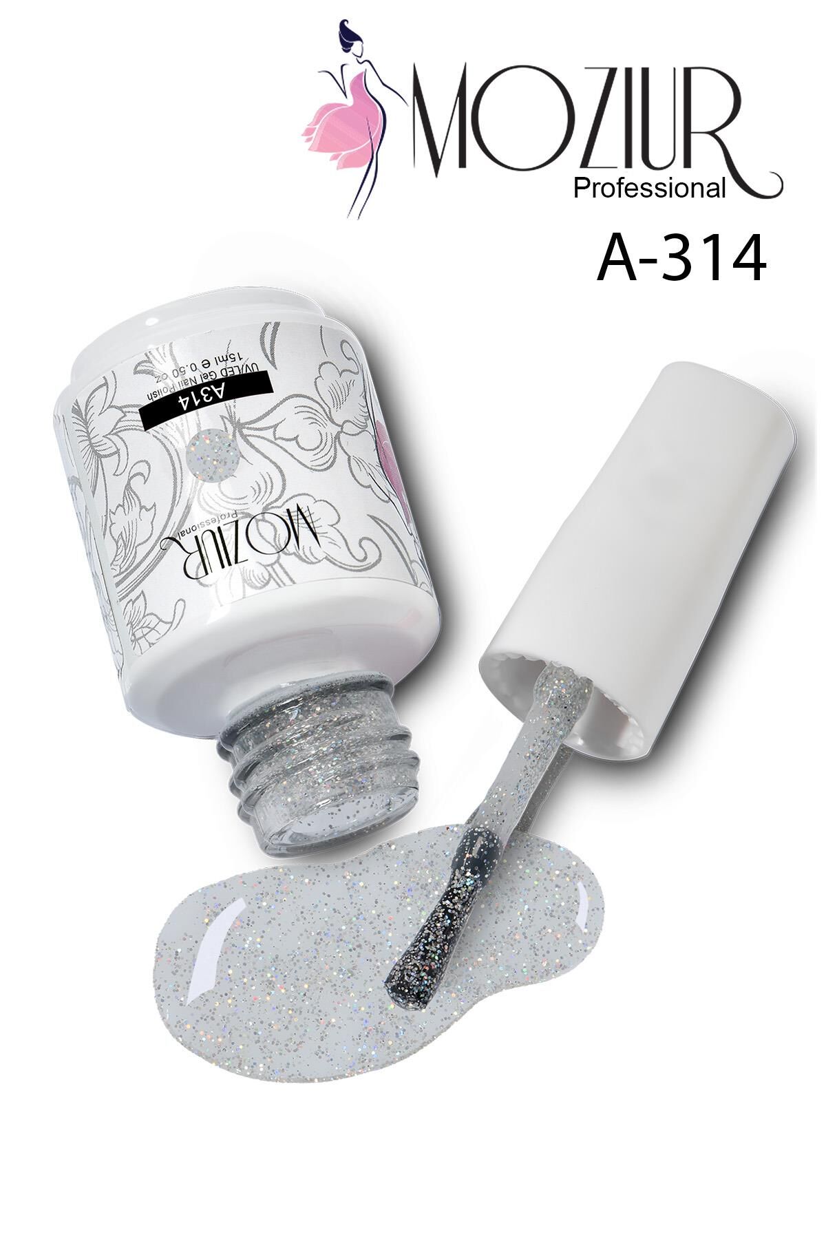 MOZIUR UV Led Kalıcı Oje 15ml A314