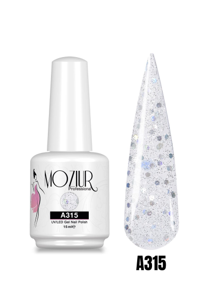 MOZIUR UV Led Kalıcı Oje 15ml A315