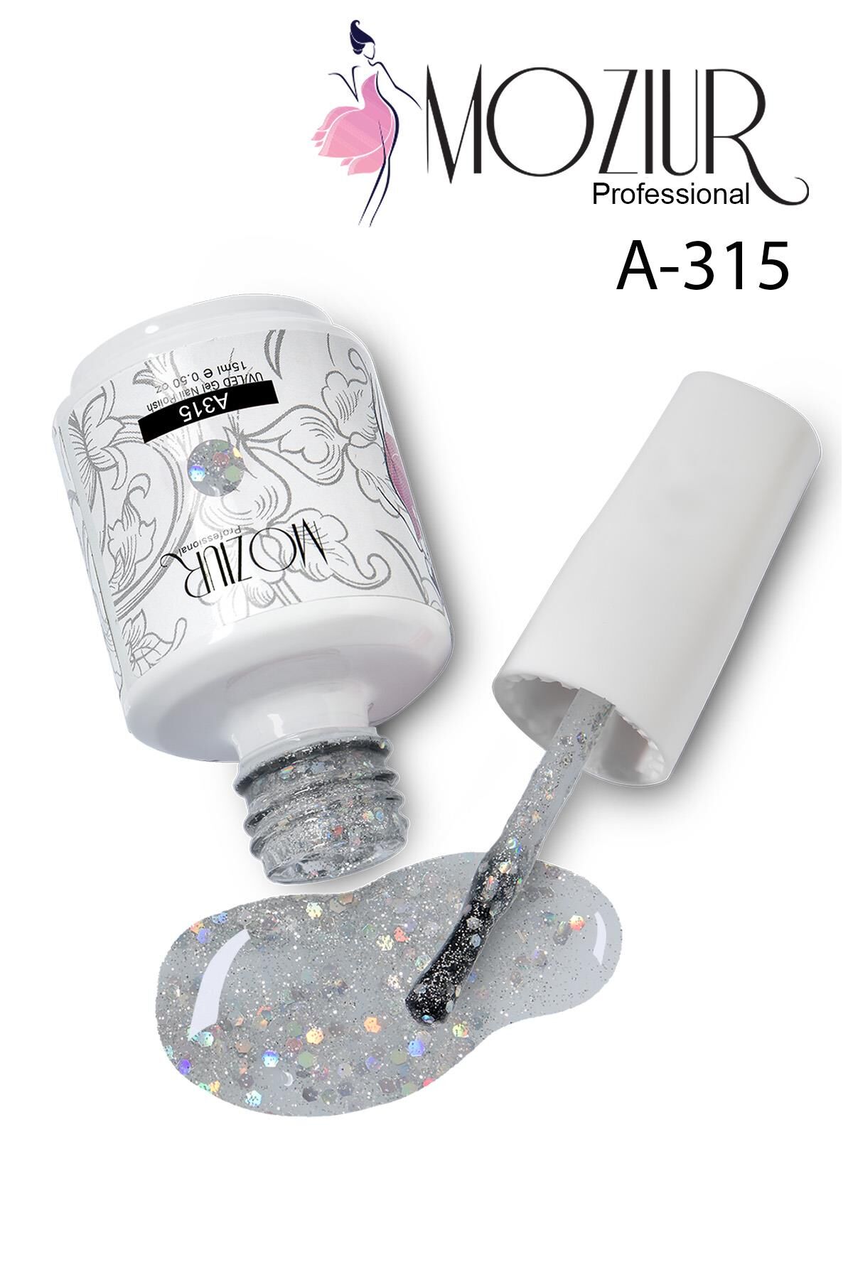 MOZIUR UV Led Kalıcı Oje 15ml A315