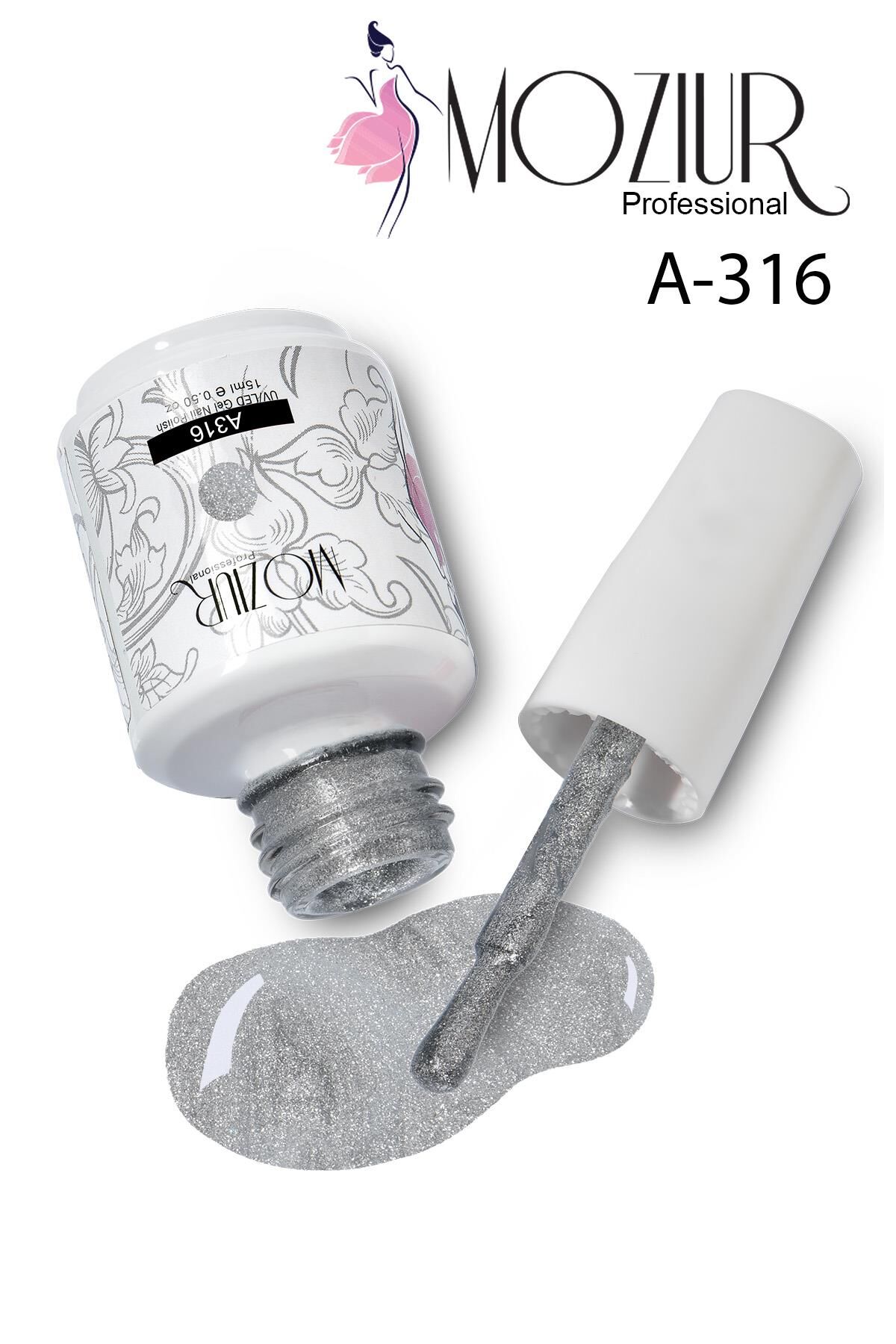MOZIUR UV Led Kalıcı Oje 15ml A316