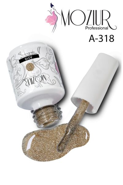 MOZIUR UV Led Kalıcı Oje 15ml A318
