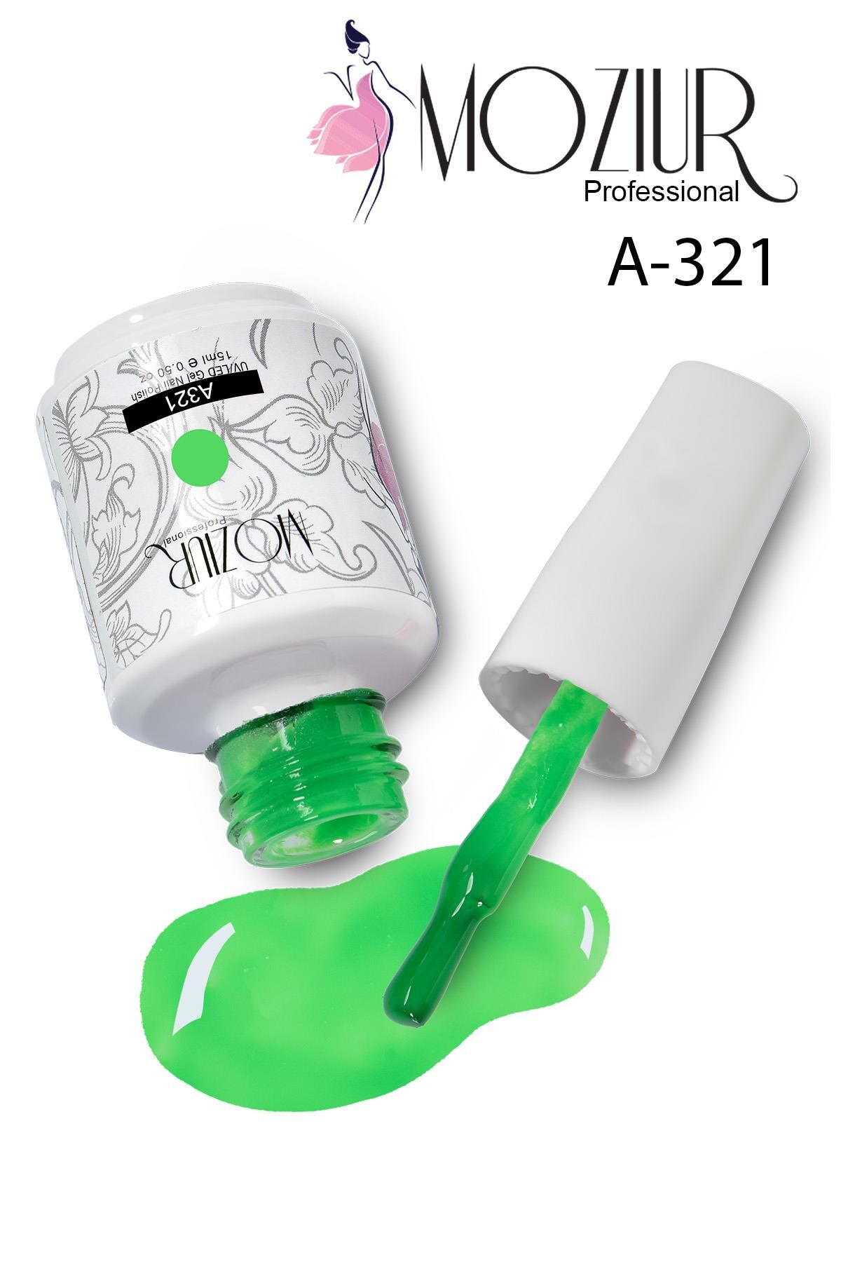 MOZIUR UV Led Kalıcı Oje 15ml A321