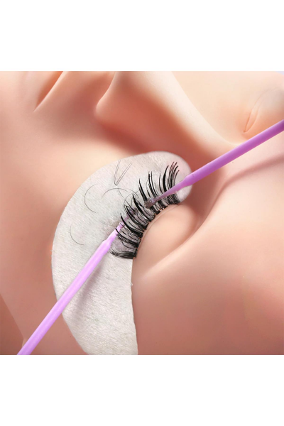 İpek Kirpik için Aplikatör Mikro Brush 100'lü Fırça