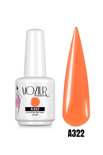 MOZIUR UV Led Kalıcı Oje 15ml A322