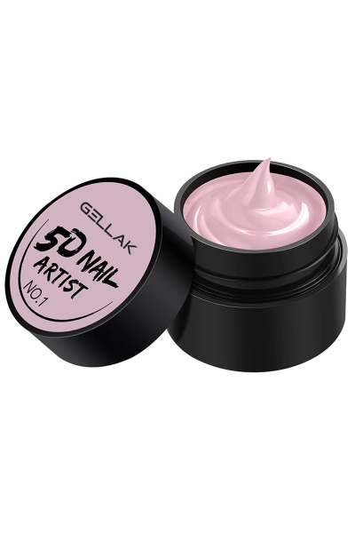 GELLAK 5D Nail Art Tırnak Süsleme Jeli 6ml 01