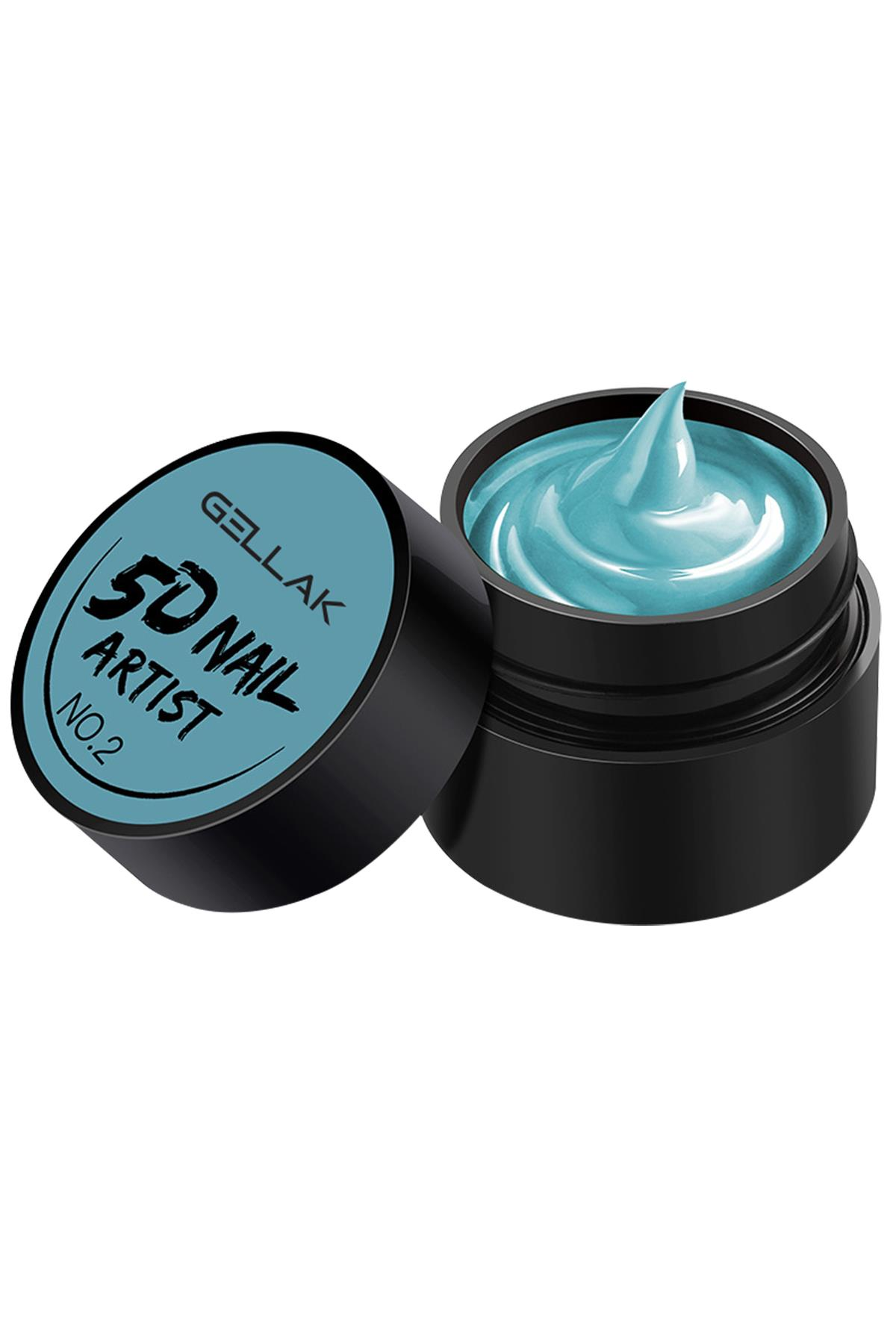GELLAK 5D Nail Art Tırnak Süsleme Jeli 6ml 02