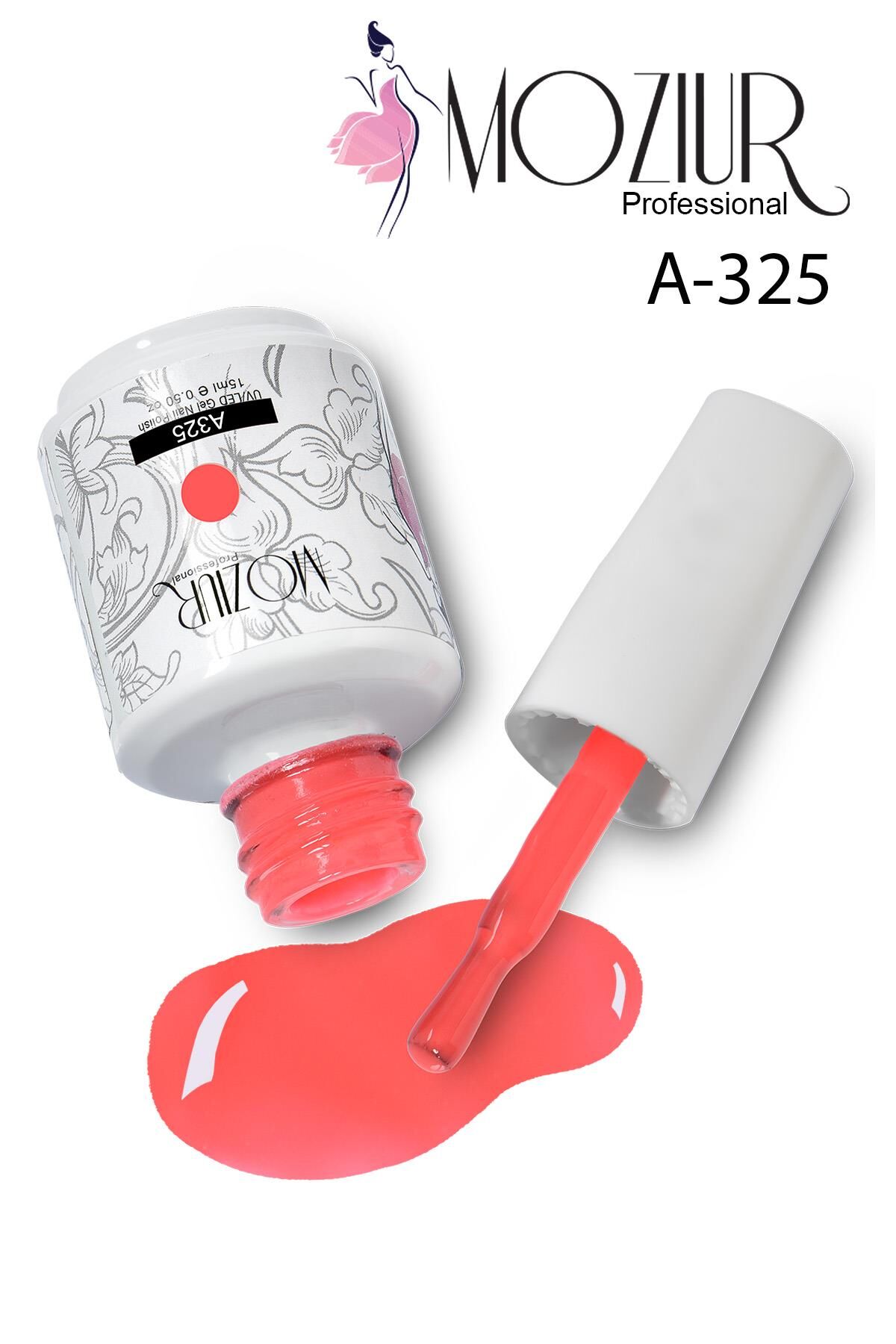 MOZIUR UV Led Kalıcı Oje 15ml A325