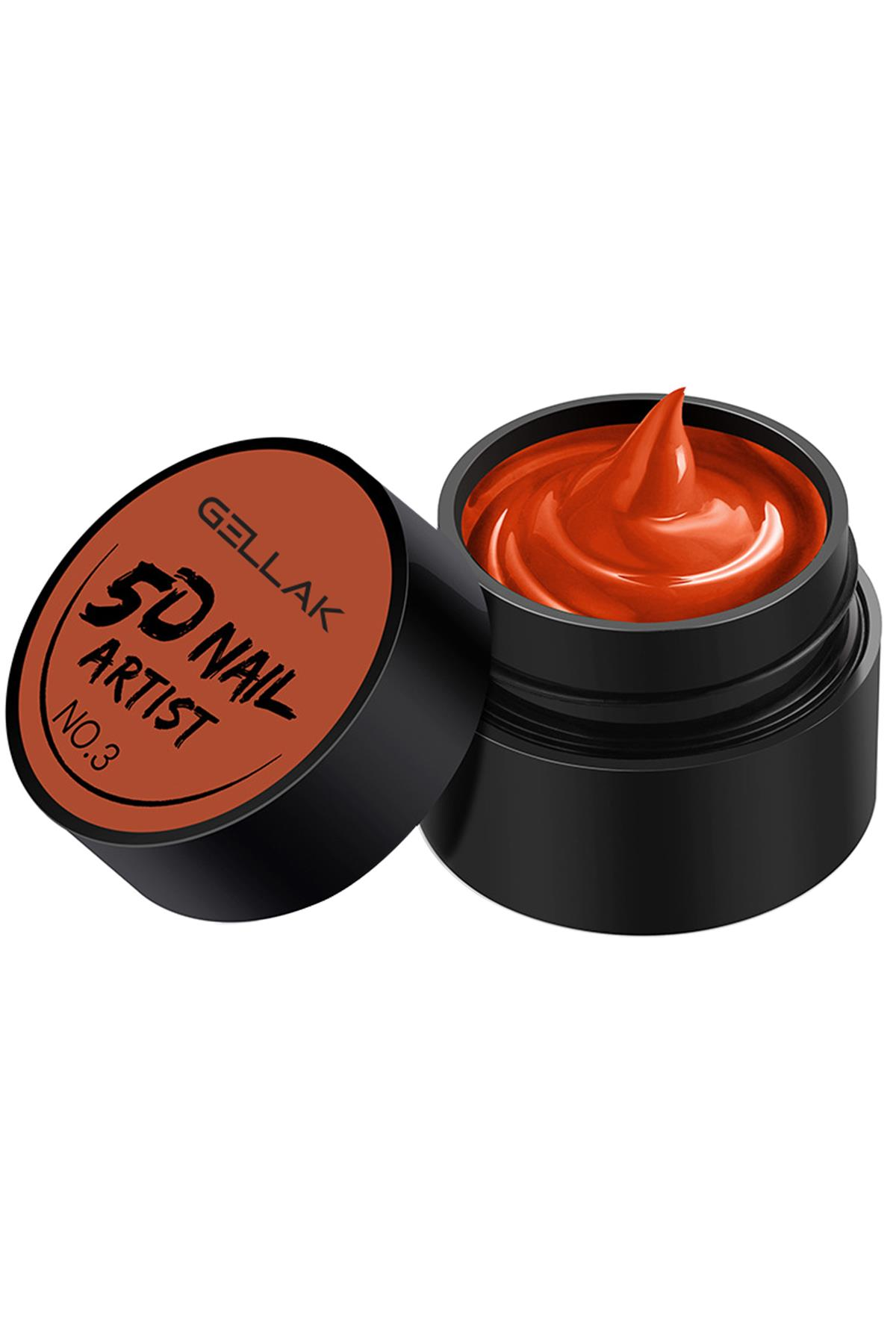 GELLAK 5D Nail Art Tırnak Süsleme Jeli 6ml 03