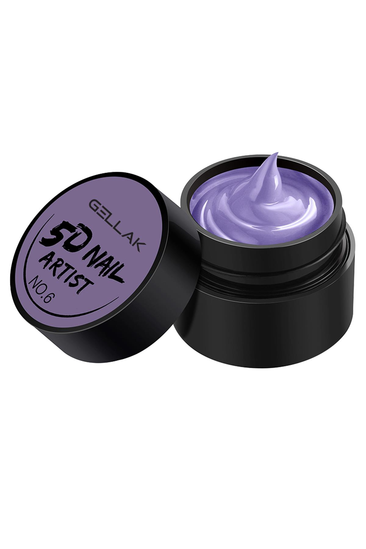 GELLAK 5D Nail Art Tırnak Süsleme Jeli 6ml 06