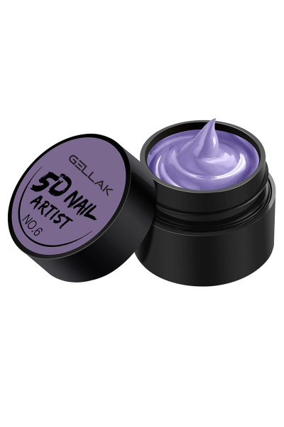 GELLAK 5D Nail Art Tırnak Süsleme Jeli 6ml 06
