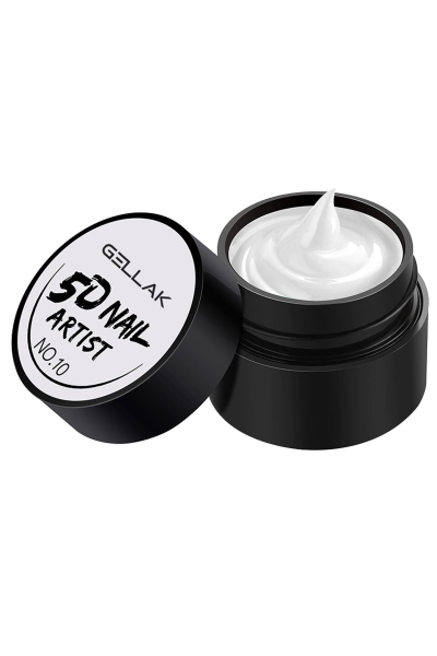 GELLAK 5D Nail Art Tırnak Süsleme Jeli 6ml 10